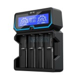 Incarcator litiu 4x18650 universal USB XTAR X4 LCD