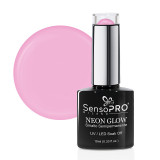 Oja Semipermanenta Neon Glow SensoPRO Milano #41 Paradise Pink, 10ml