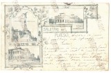 766 - PLOIESTI, Litho, Romania - old postcard - used - 1900, Circulata, Printata