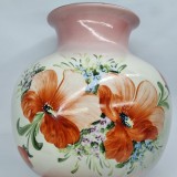 Vaza RARA portelan romanesc vechi, vintage - IRIS CLUJ