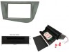 Rama Radio 2DIN cu Incarcator Wireless Seat Leon (2005-2012) Gri - Adaptor Sistem Audio Auto