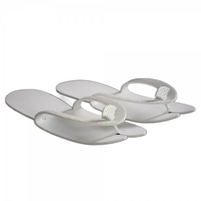 Papuci EVA Unica Folosinta &ndash; Set 25 Perechi Albe