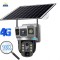 Camera supraveghere portabila 4G, 4MP, 3 zone, solar, 8000mAh, PTZ