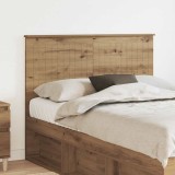 vidaXL Tăblie cap cu headboard Stejar Artizanal 120 cm Lemn compozit 887790