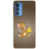 Husa compatibila cu Motorola Moto G20 model Jerry Loves his cheese, Silicon, TPU, Viceversa, Transparent, Carcasa