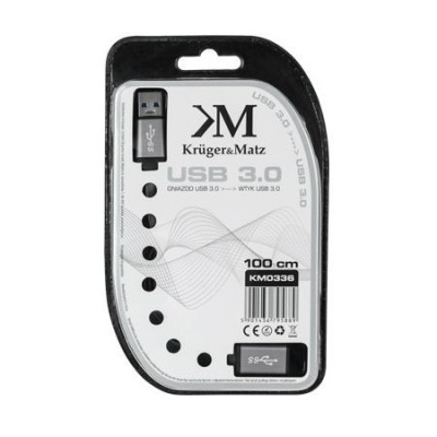 CABLU USB PRELUNGITOR 1M BLISTER KRUGER&amp;amp;MATZ foto