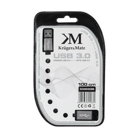 CABLU USB PRELUNGITOR 1M BLISTER KRUGER&amp;MATZ