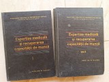 Lucrare &icirc;n două volume, &bdquo;Expertiza medicală și recuperarea capacității de muncă&rdquo;, scrisă de Prof. Dr. Mihail Maurer