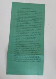 Carte internationala de asigurare pentru autovehicule, 1990, pt Dacia 1300