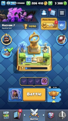 Cont Clash Royale 9 ani vechime foto
