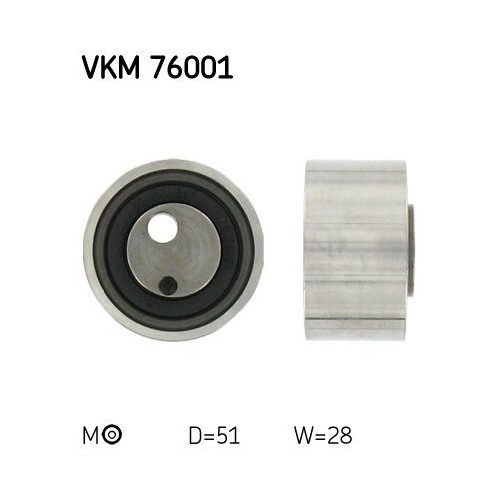 SKF rola intinzator, curea distributie