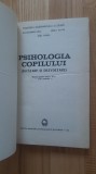 Pantelimon Golu Mielu Zlate Emil Verza - Psihologia copilului 1991 cartonată