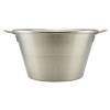 Vas inox 40L Perfect Home, oala inox profesionala, diametru 52cm, inaltime 30.5cm, fund 33cm, oala inox cu manere
