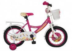 Bicicleta copii 12 inch,Bicicleta pentru fete varsta 2-4 ani foto