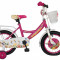 Bicicleta copii 12 inch,Bicicleta pentru fete varsta 2-4 ani