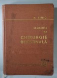 P. SIMICI - ELEMENTE DE CHIRURGIE INTESTINALA