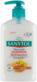 Cumpara ieftin Sanytol săpun, dezinfectant, hrănitor, lapte de migdale, 500 ml