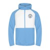 Manchester City geacă de bărbați cu glugă Shower white - XXL