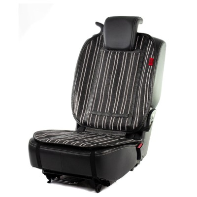 Husa Protectie Scaun Cool Confort Pro Negru Alb foto