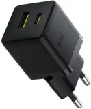 Incarcator retea Baseus Palm P1011160A113-00 Quick Charge 30W 1x USB Type-C 1x USB