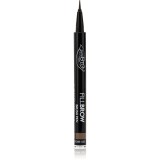 PuroBIO Cosmetics Fillbrow creion pentru sprancene culoare 02 Soft Brown 0.7 ml