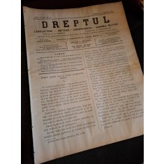Dreptul, Revista de legislatiune, doctrina, jurisprudenta, economie politica,Anul XXXIV Nr.21 1905 - C.G.Dissescu, V.Athanasovici, Paul Negulescu, Al.