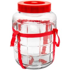 Borcan sticla cu capac de plastic cu supapa Tragar 12L CNN50632 foto