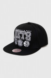 Mitchell&amp;Ness sapca BROOKLYN NETS culoarea negru, cu imprimeu