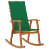 VidaXL Balansoar cu perne, lemn masiv de acacia 3064184