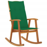 vidaXL Balansoar cu perne, lemn masiv de acacia 3064184