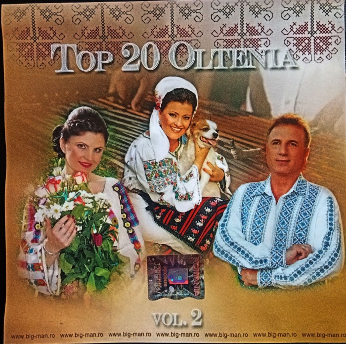 CD Top 20 Oltenia vol 2 Gelu Voicu Rodica Mitran Liviu Dica Steliana Sima