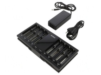 Adaptor universal pentru baterii re&amp;icirc;ncărcabile Li-Ion, Ni-Cd, Ni-MH foto