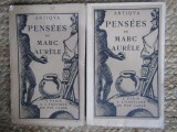 Pensees de Marc Aurele vol.1 SI vol 2
