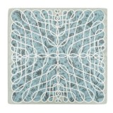 Cumpara ieftin Esarfa satin Blue Spring cu imprimeu floral