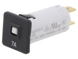 &Icirc;ntrerupător Supracurent 7A 240VAC 48VDC SPST