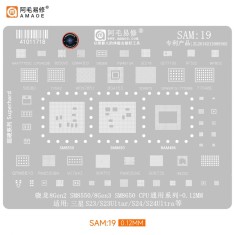 Sita reballing stencil Samsung AMAOE SAM:19 v2.0