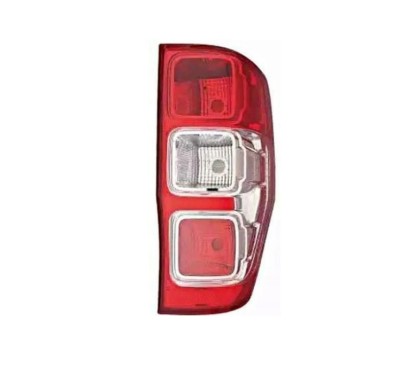 Stop spate, lampa Ford Ranger, 04.2011-05.2016, montare spate, dreapta, cu lampa de mers inapoi; W21/5W+W21W+WY21W; rama cromata; fara soclu bec; Rap foto