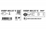 Set placute frana fata SKF VKBP80137E