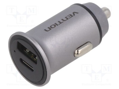 Alimentator USB A și C VENTION 12-24VDC foto