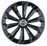 Cumpara ieftin Set 4 capace roti Fame Negru R14 pentru gama auto Nissan