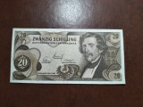 AUSTRIA 20 SCHILLING 1967