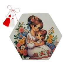 Martisor magnet primavara foto