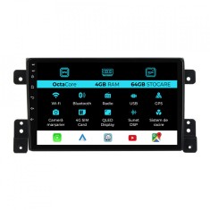 Navigatie Dedicata Suzuki Grand Vitara 3 (2005-2015), 9Inch, 4Gb Ram, 64Gb Stocare, Carplay