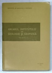 ANUARUL INSTITUTULUI DE GEOLOGIE SI GEOFIZICA , VOLUMUL XLVIII , 1976