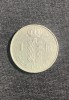 Moneda 1 franc 1965 Belgia, Europa