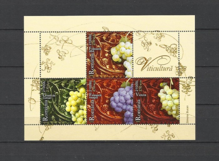 ROMANIA 2005 VITICULTURA