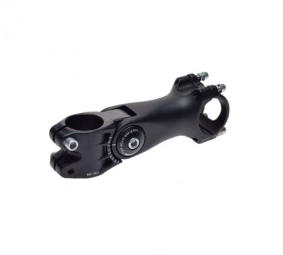 Pipa ghidon A-Head reglabila, ghidon 31.8mm, lungime 110 mm, culoare negru Cod:AWR2134 foto
