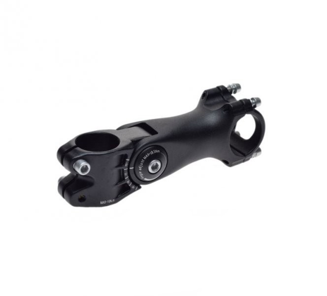 Pipa ghidon A-Head reglabila, ghidon 31.8mm, lungime 110 mm, culoare negru Cod:AWR2134