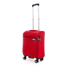 Troler Petra Textil Rosu 55X36x24 cm ComfortTravel Luggage