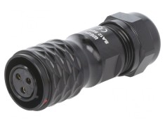Mufa SA12 mama 3 PIN IP67 13A 250V pentru cablu foto